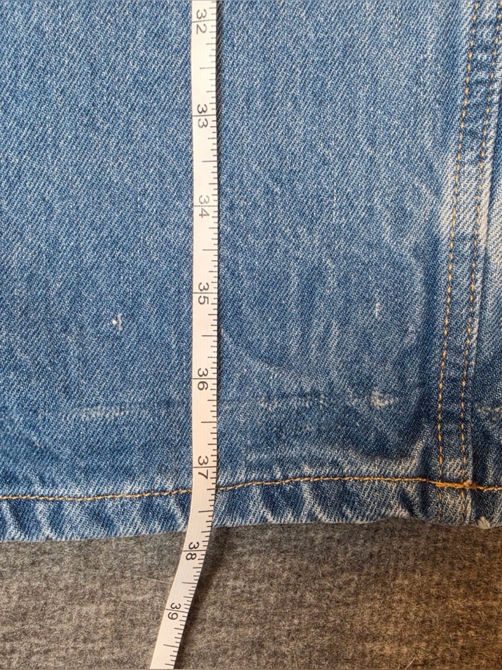 We The Free Good Luck Mid-Rise Barrel Jeans 28 Blue Denim Bohemian Hippie - Picture 4 of 15